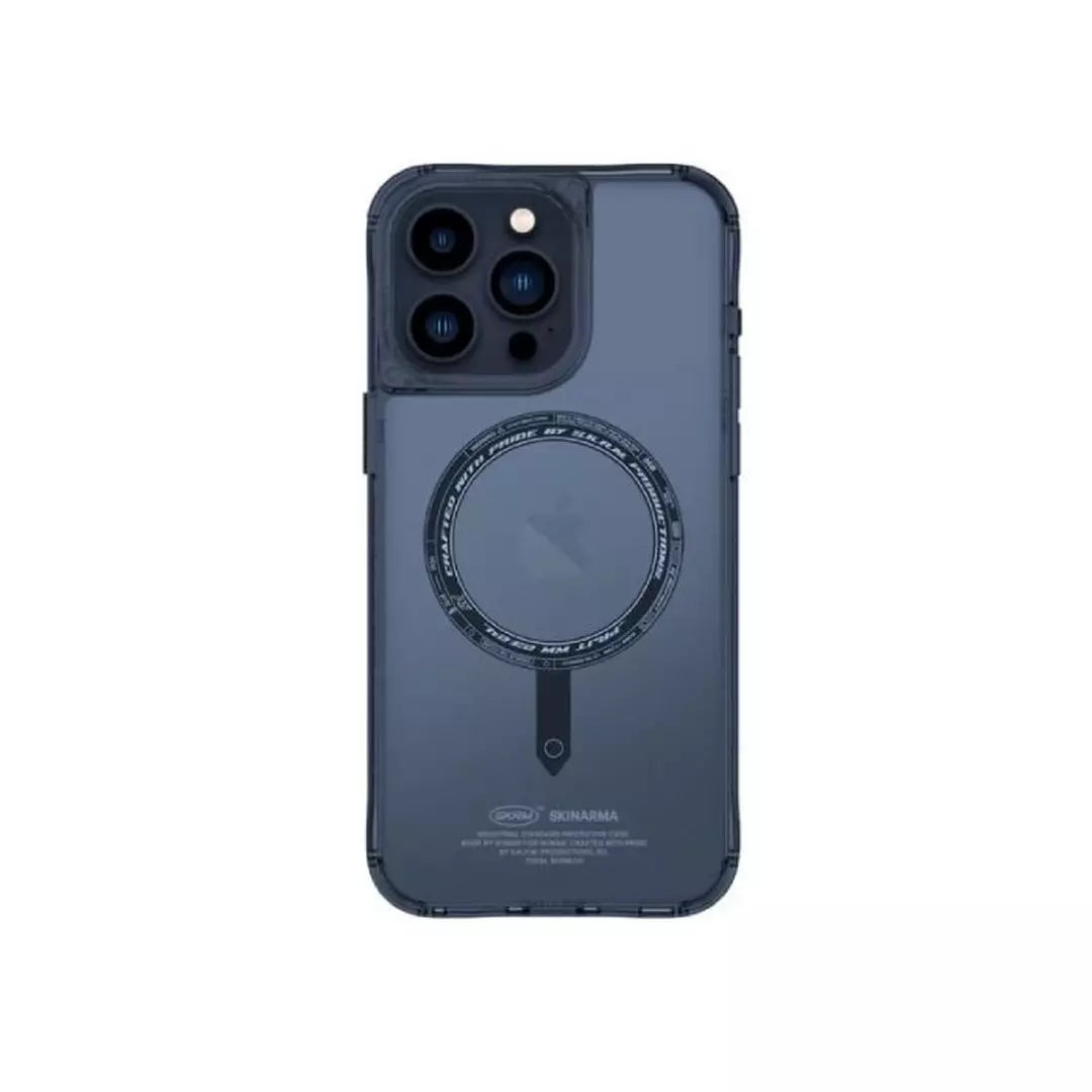 SkinArma Saido MagSafe iPhone 15 Pro Case | Blue SkinArma Saido MagSafe iPhone 15 Pro Case | Blue